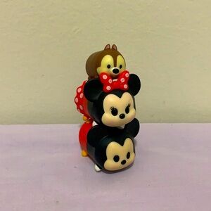 Disney Tsum Tsum Vinyl Minifigure Set (Mickey, Minnie & Chip)